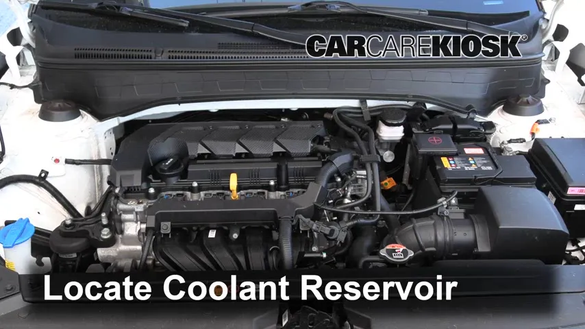 2020 Hyundai Venue SEL 1.6L 4 Cyl. Antigel (Liquide de Refroidissement) Vérifiez le niveau d'antigel